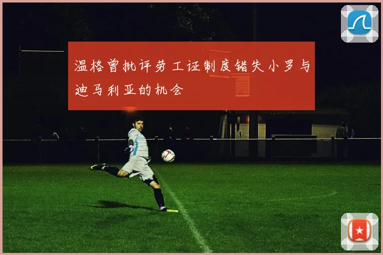 温格曾批评劳工证制度错失小罗与迪马利亚的机会